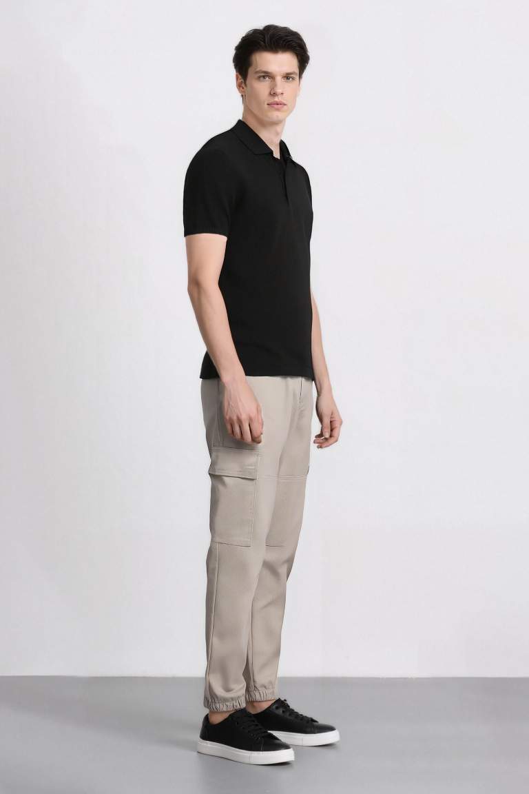 Elastic Waist Elastic Leg Jogger Cargo Pants