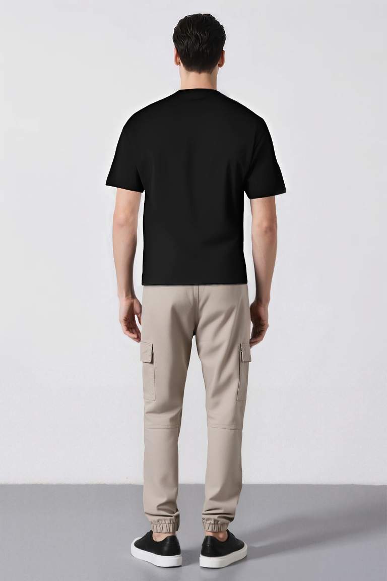 Elastic Waist Elastic Leg Jogger Cargo Pants