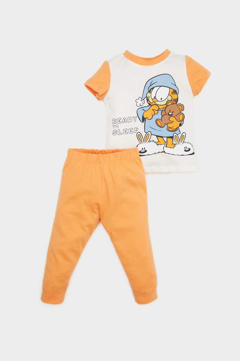 Baby Boy Garfield Cotton 2 Pajama Set