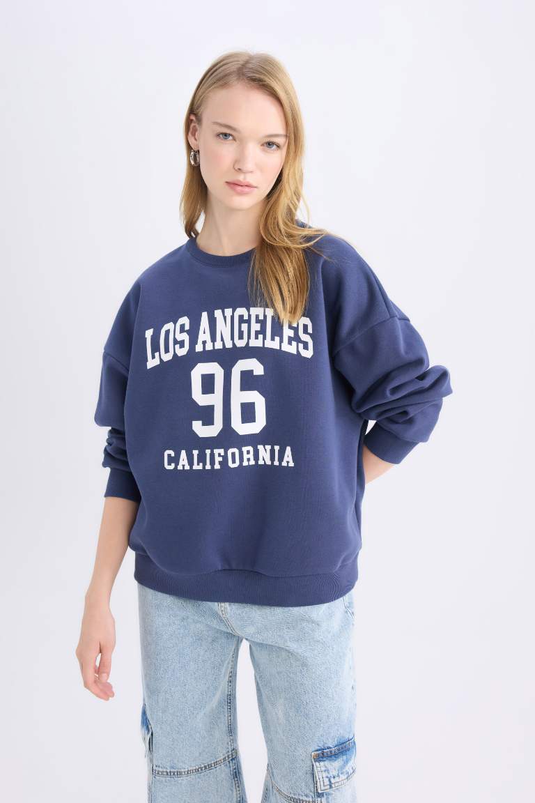 Sweatshirt  Oversize à imprimé