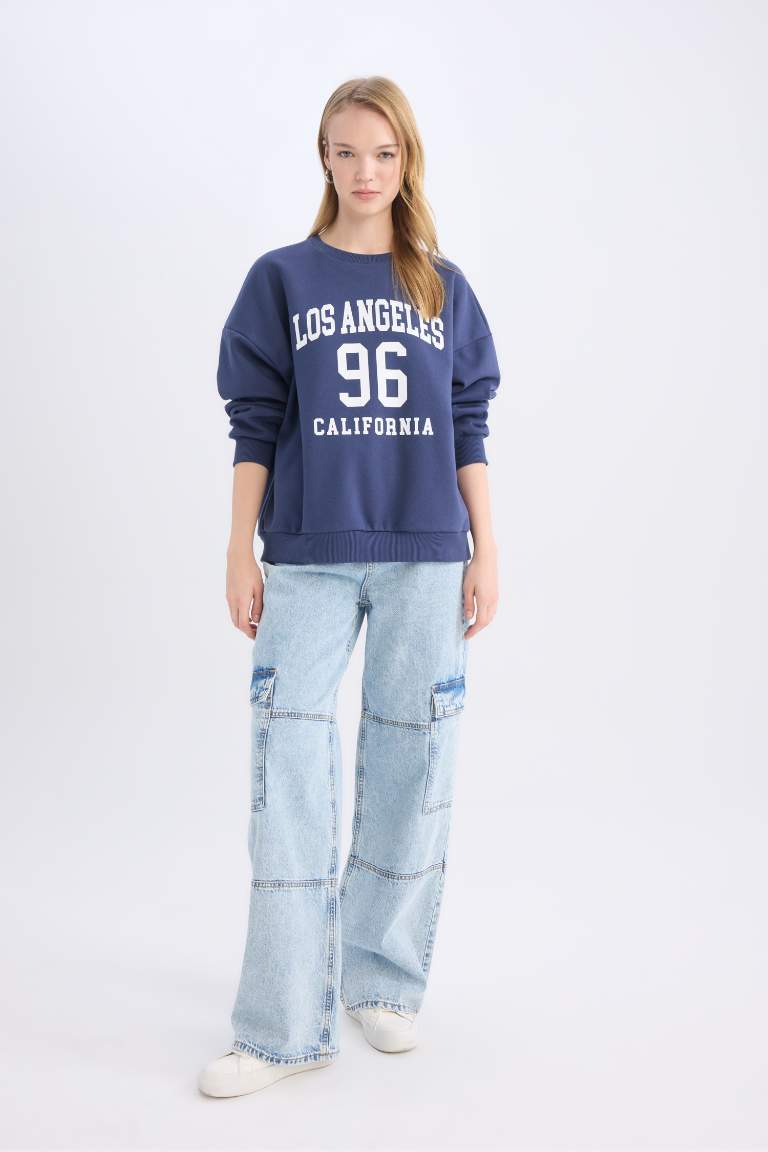 Sweatshirt  Oversize à imprimé