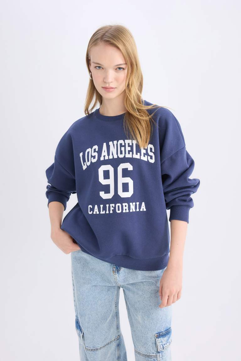 Sweatshirt  Oversize à imprimé