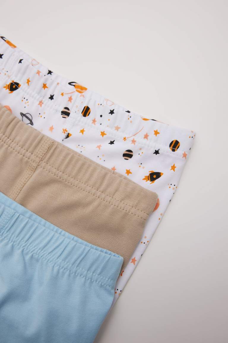 Boy Space Printed 3 Piece Boxers