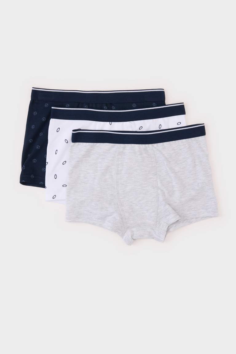 Boy Boy Patterned 3 Piece Boxers