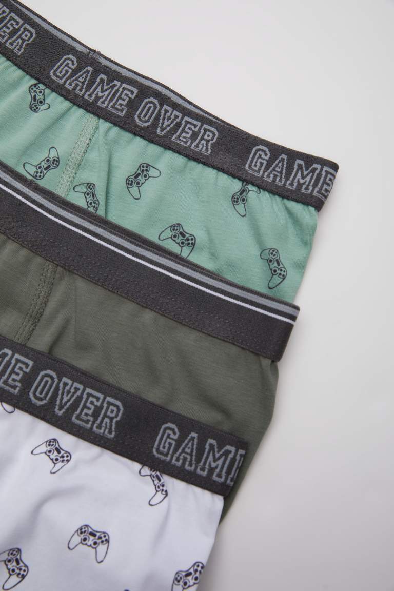 Lot de 3 Boxers imprimés pour garçon