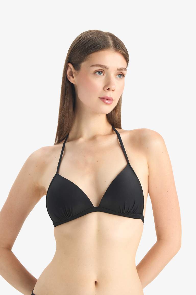Regular Fit Üçgen Bikini Üstü-Fall in Love
