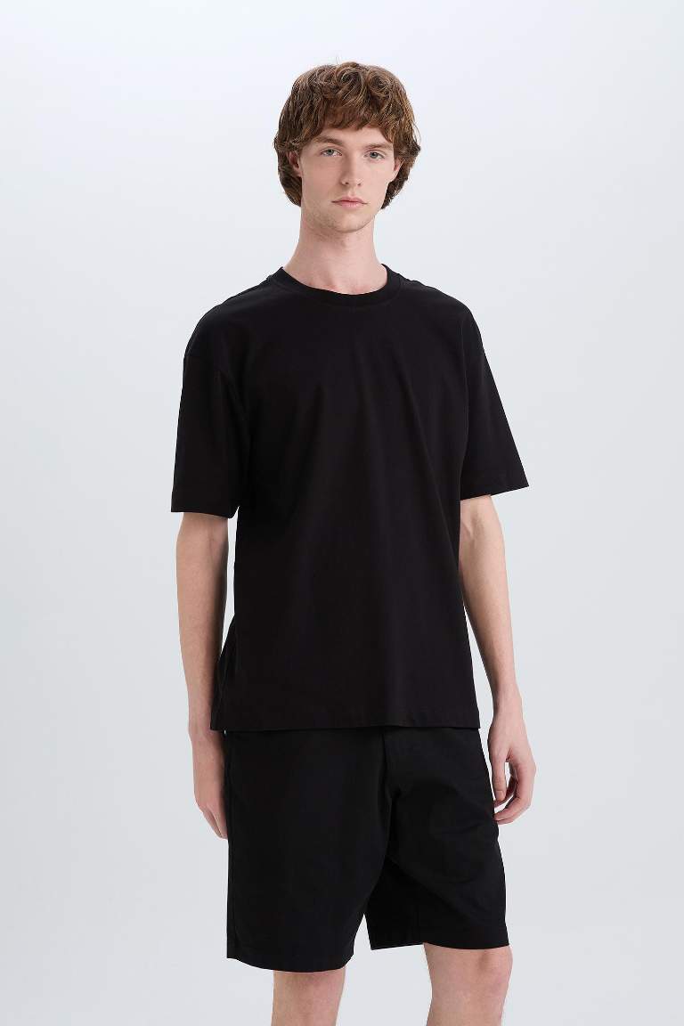 Regular Fit Хлопковые Бермуда