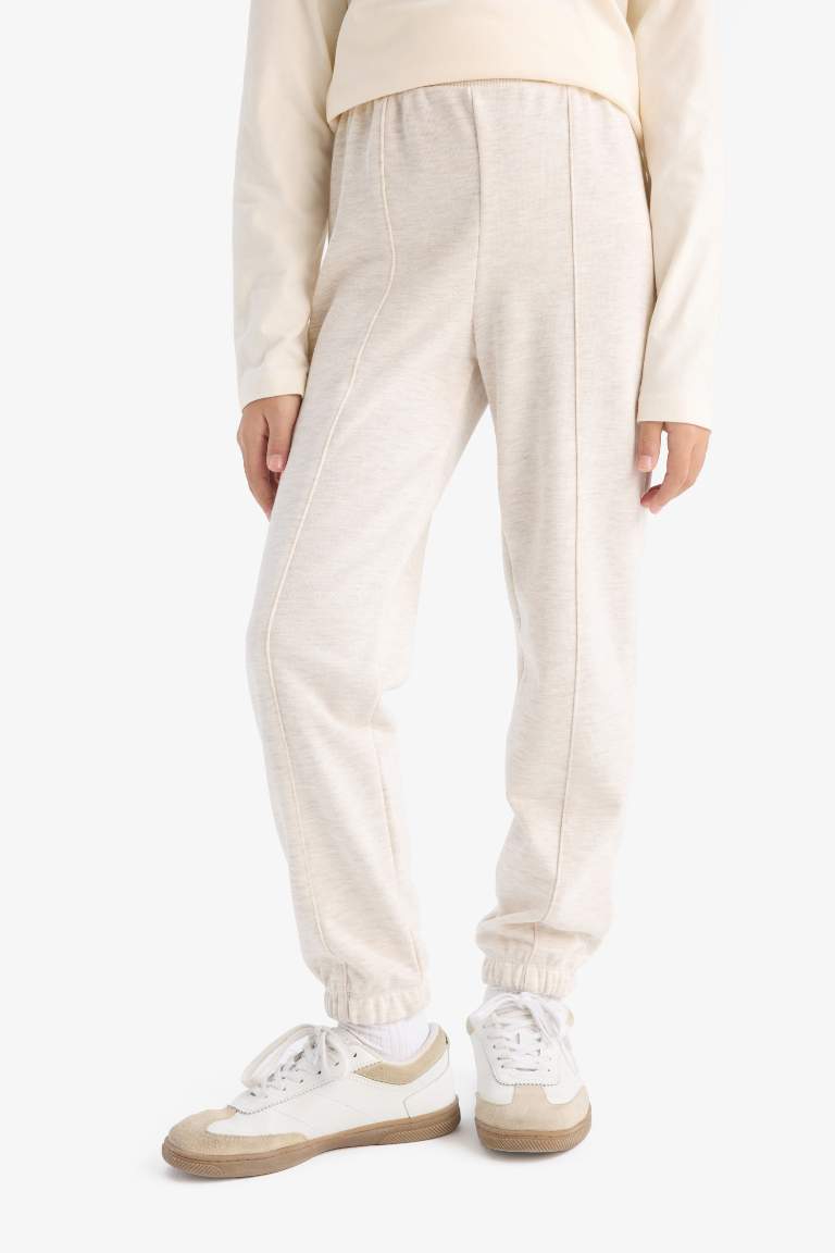 Girl Elastic Waist Sweatpants