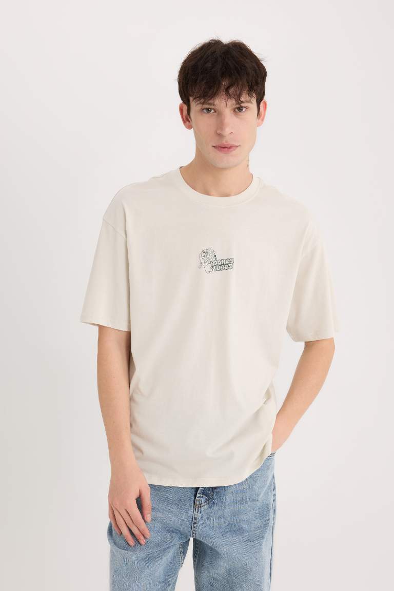 Looney Tunes Boxy Fit Crew Neck T-Shirt