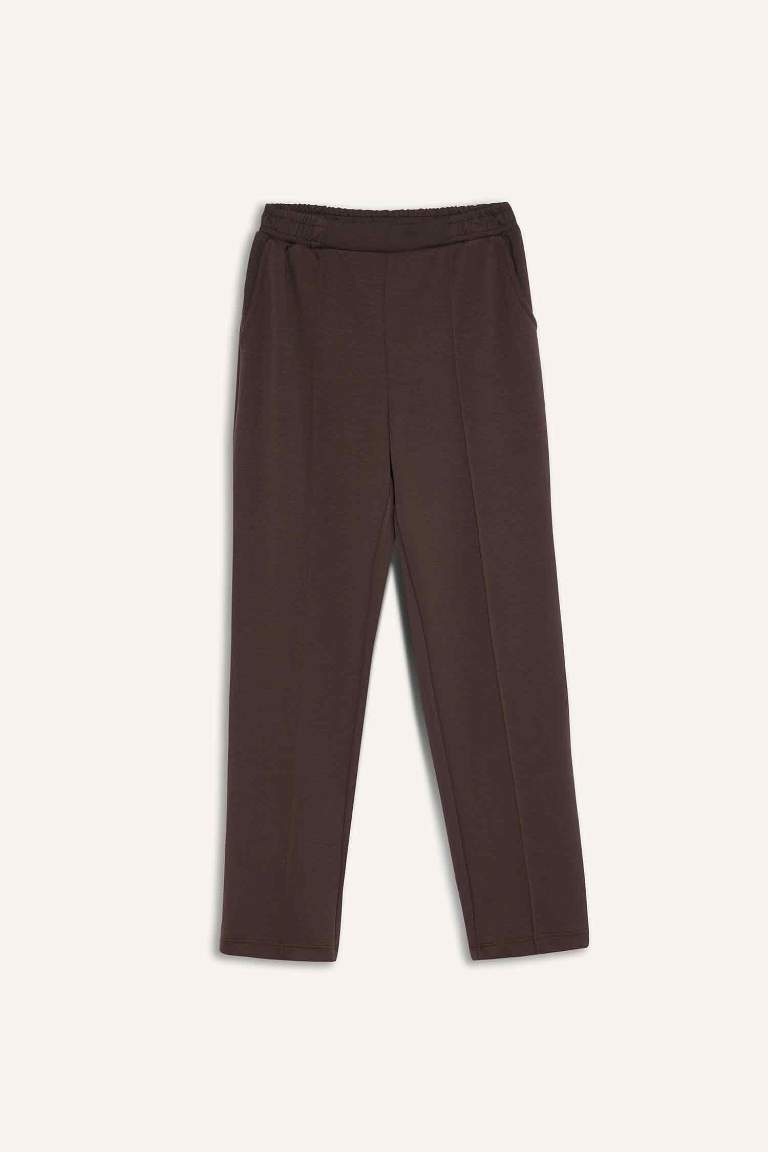 Regular Fit Beli Lastikli Eşofman Altı