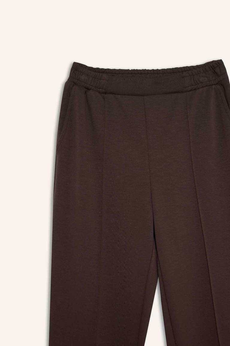 Regular Fit Beli Lastikli Eşofman Altı