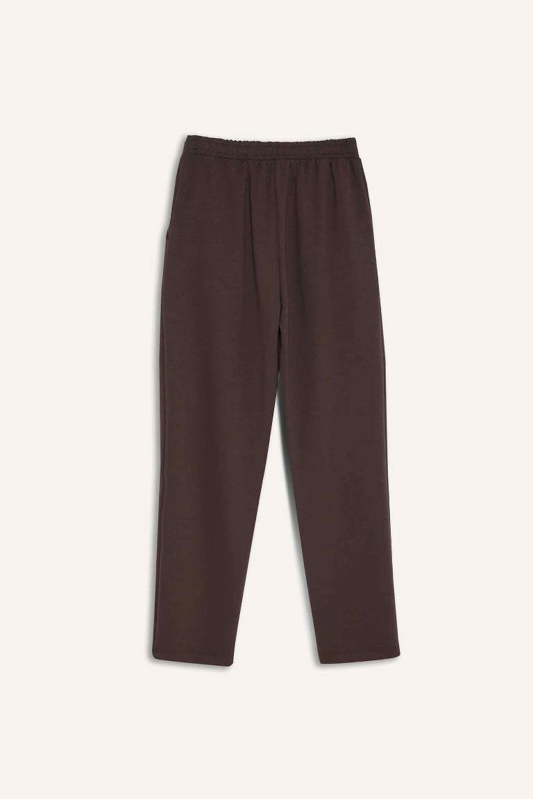 Regular Fit Beli Lastikli Eşofman Altı