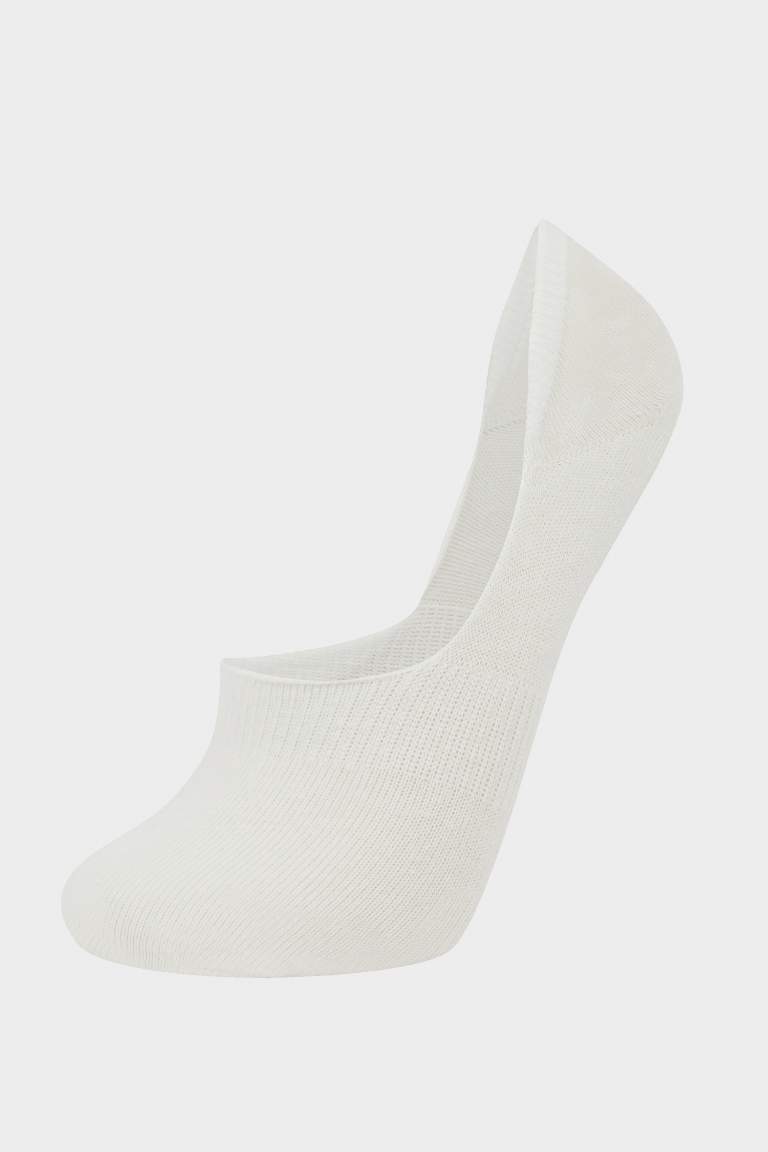 Женские носки-подследники из хлопка, 3 штуки