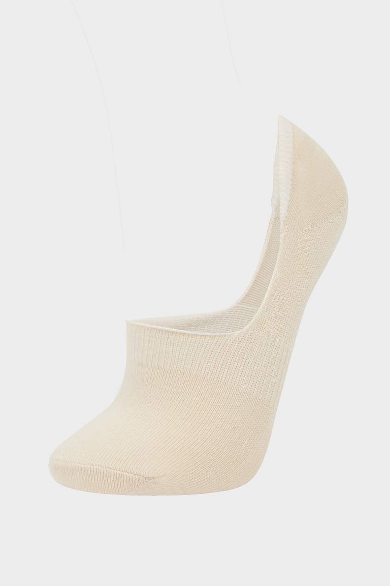 Женские носки-подследники из хлопка, 3 штуки