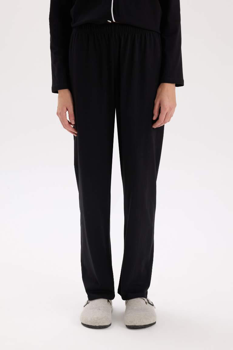 Pijama Takımı Regular Fit Uzun Kollu Üst Uzun Altı-Fall in Love
