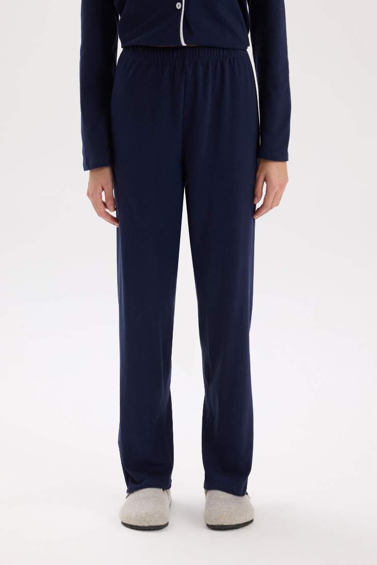 Pijama Takımı Regular Fit Uzun Kollu Üst Uzun Altı-Fall in Love