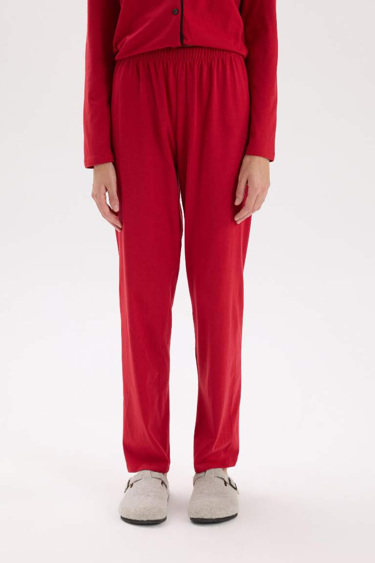 Pijama Takımı Regular Fit Uzun Kollu Üst Uzun Altı-Fall in Love
