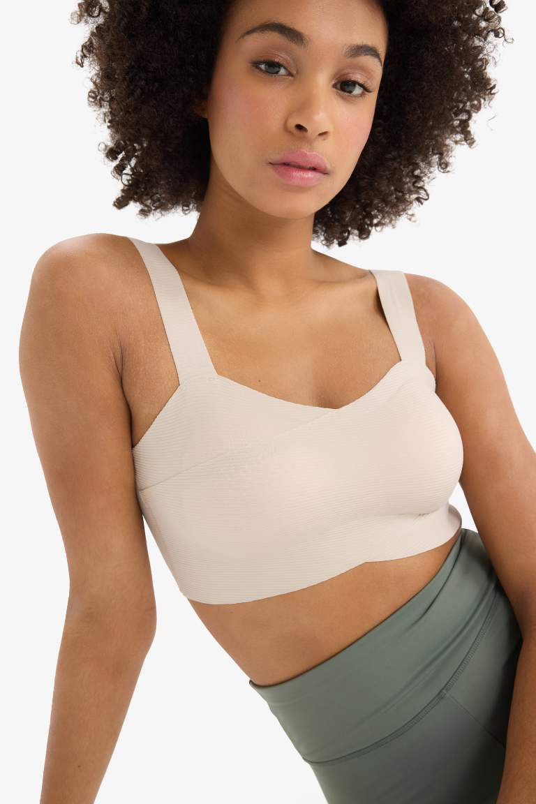 DeFactoFit V-Neck Bra