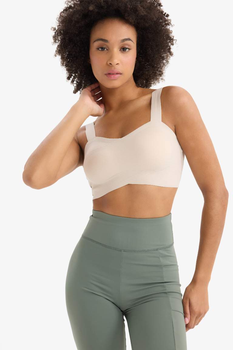 DeFactoFit V-Neck Bra