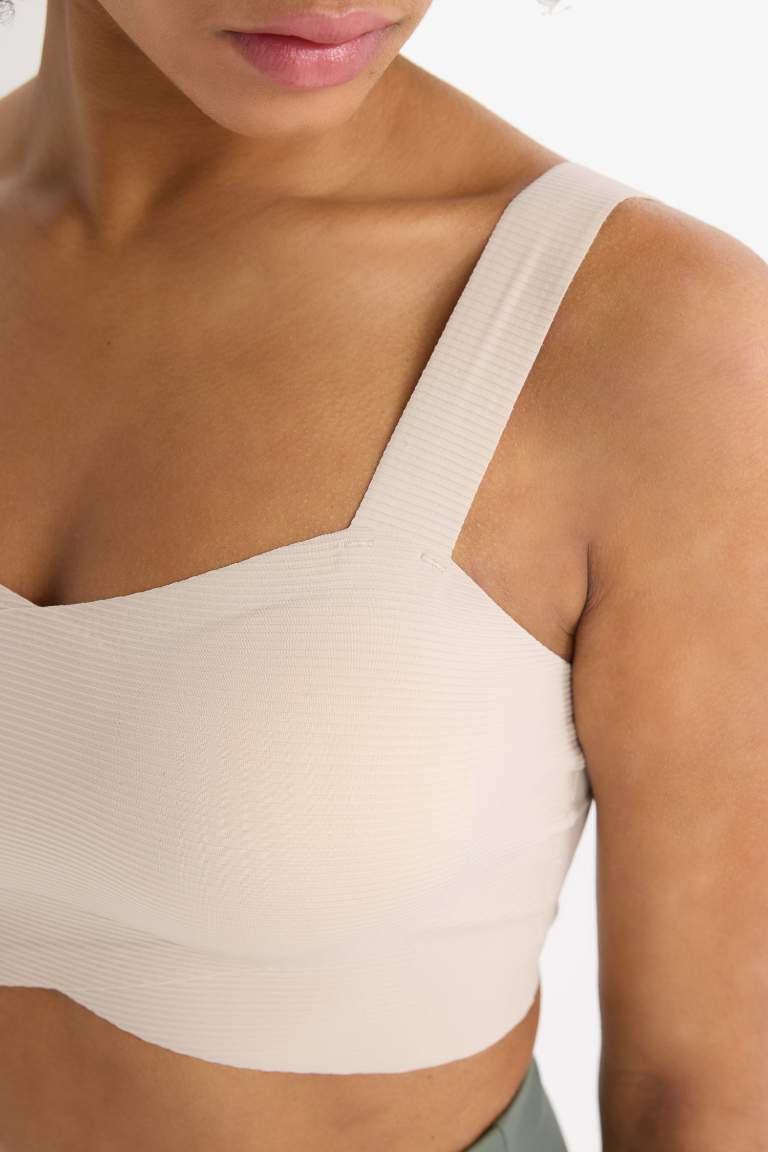 DeFactoFit V-Neck Bra