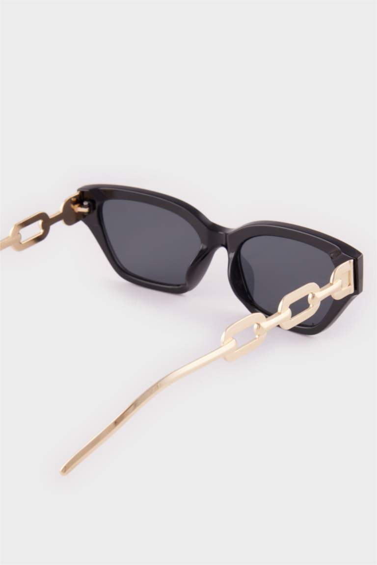 Kadın Kedi Gözü Metal Güneş Gözlüğü