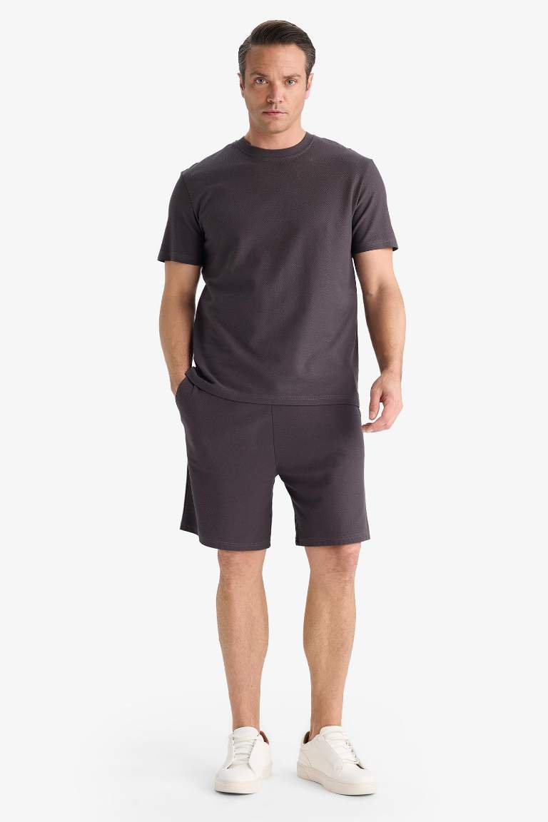Cotton Relax Fit Twill Pocket Shorts