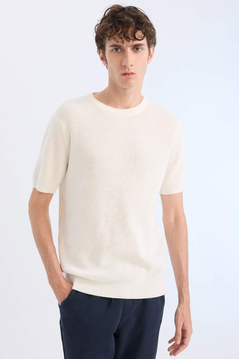 Standard Fit Knitwear T-Shirt