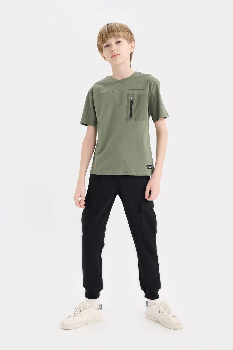 Boy T-Shirt Cargo Pants 2 Piece Set