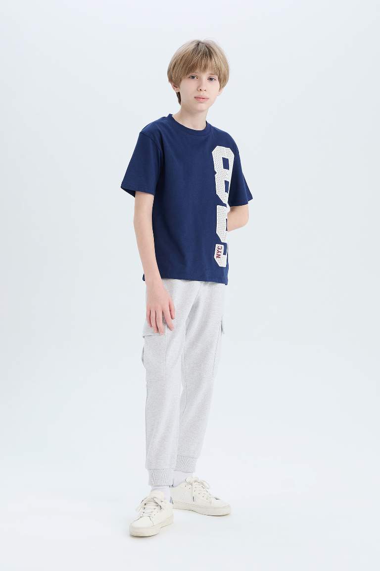 Boy Printed T-Shirt Sweatpants 2 Piece Set