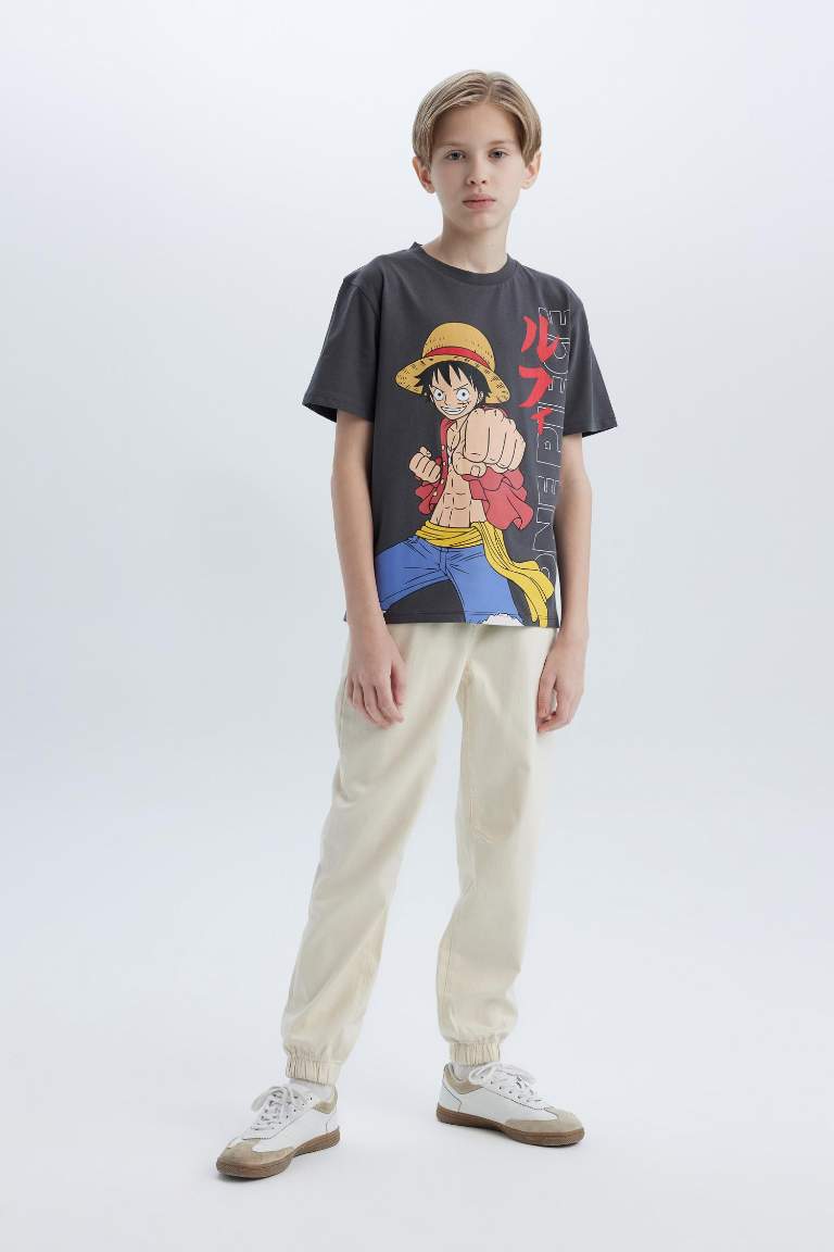 Boy One Piece Crew Neck Short Sleeve T-Shirt