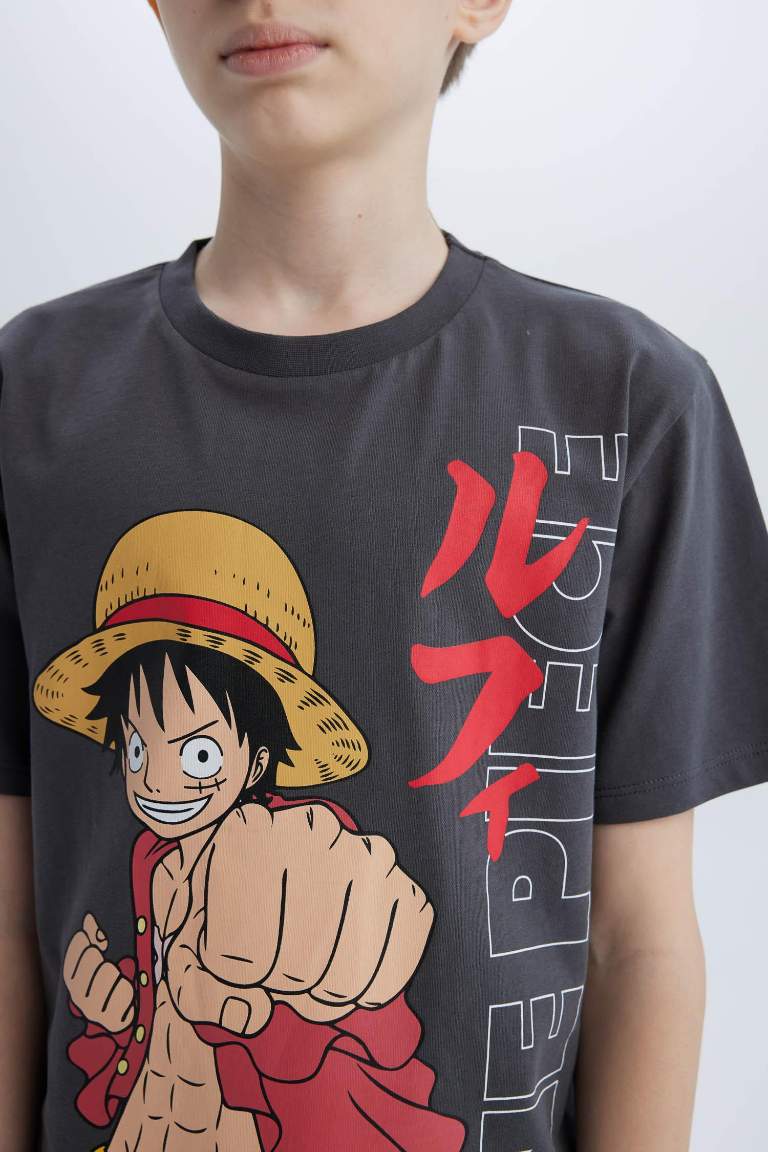 Boy One Piece Crew Neck Short Sleeve T-Shirt