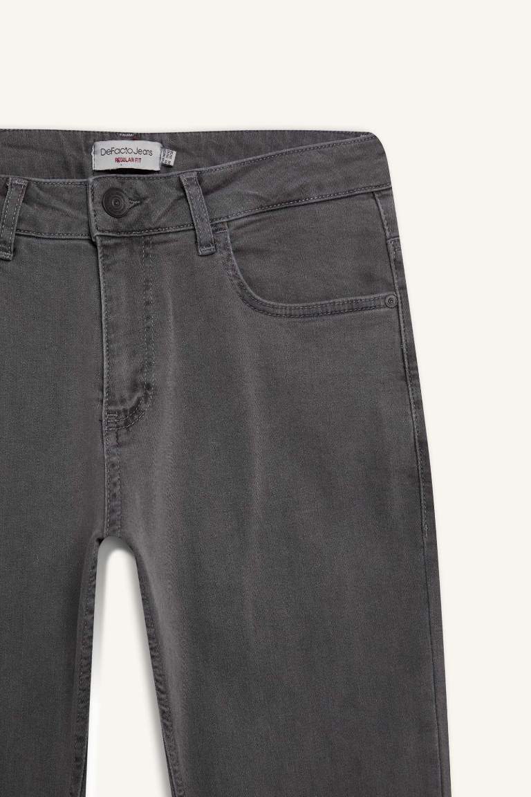 Sergio Regular Fit Normal Kalıp Normal Bel Boru Paça Jean Pantolon