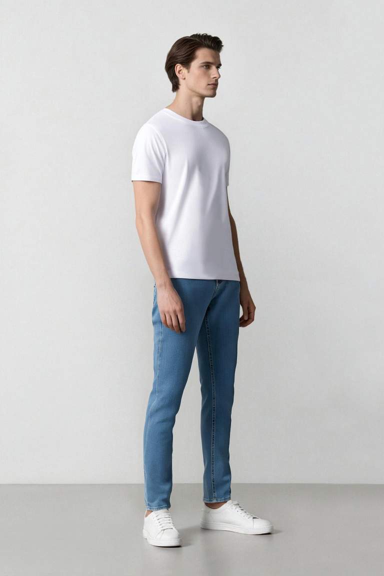Sergio Regular Fit Normal Kalıp Normal Bel Boru Paça Jean Pantolon
