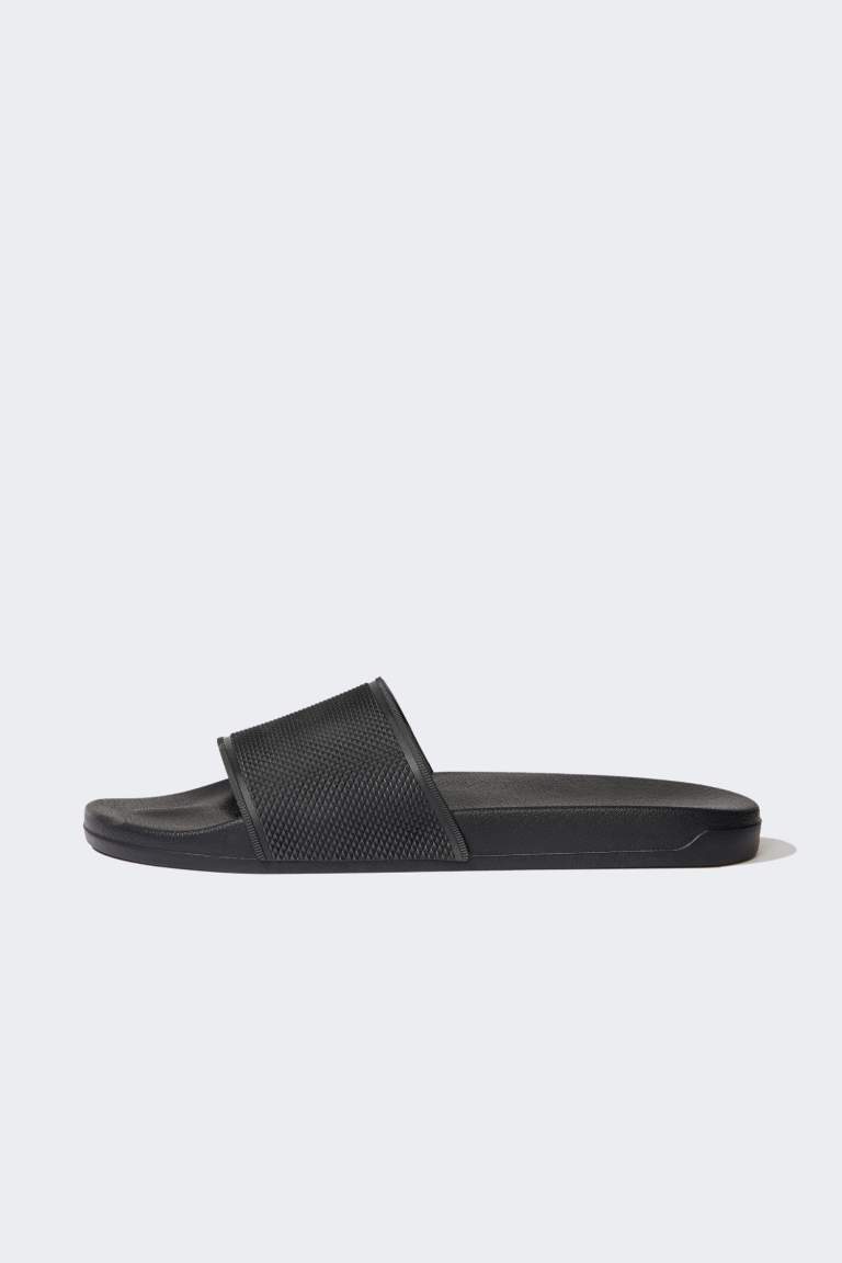 Man Flat Sole Single Band Eva Slippers