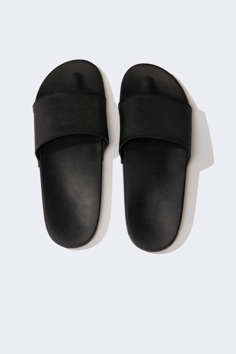 Man Flat Sole Single Band Eva Slippers