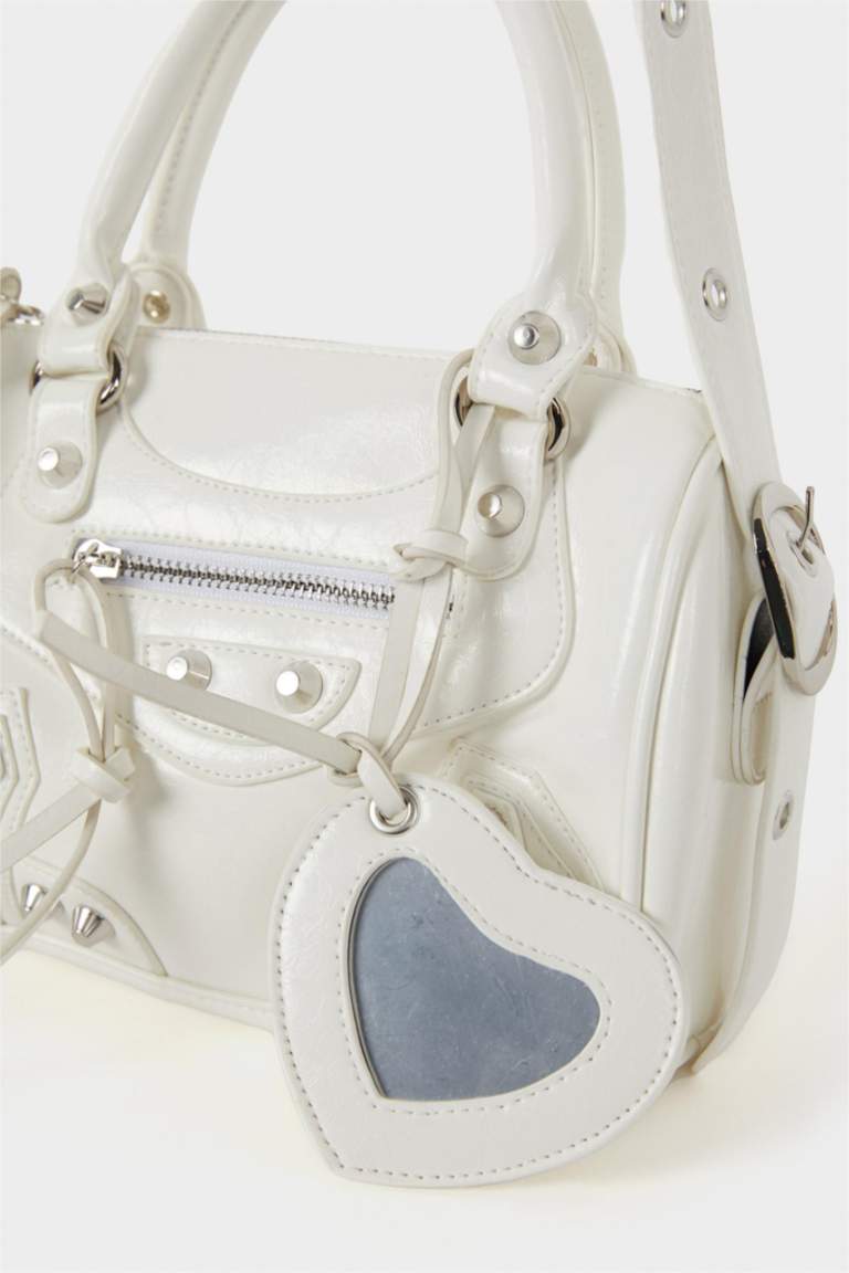 Женская сумка через плечо из искусственной кожи