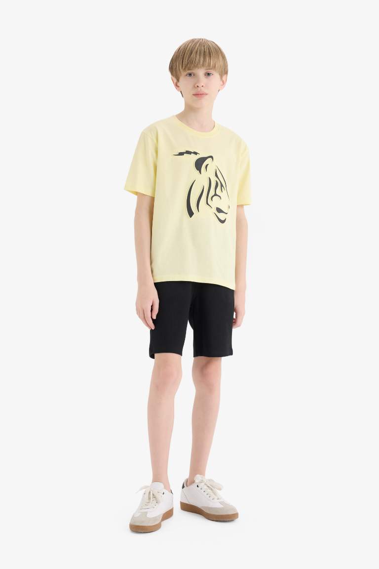 Boy Printed T-Shirt Shorts 2 Piece Set