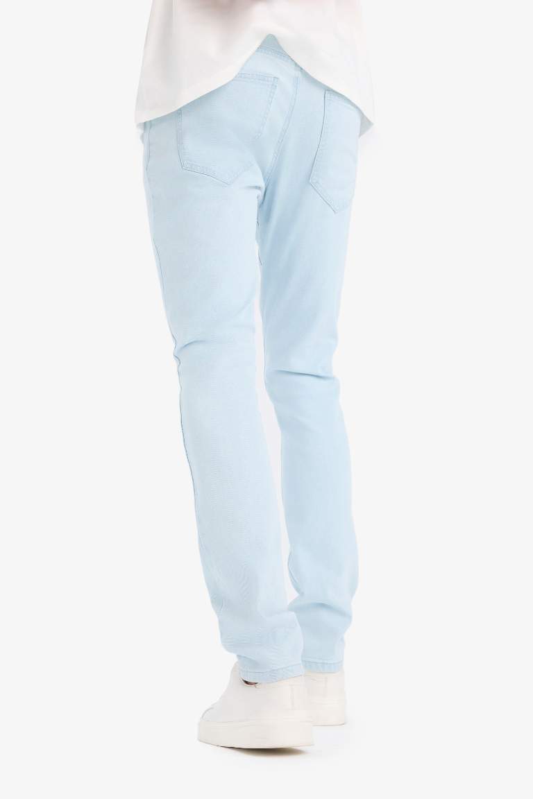 Джинсы Pedro slim fit с нормальной талией и узкими брюками