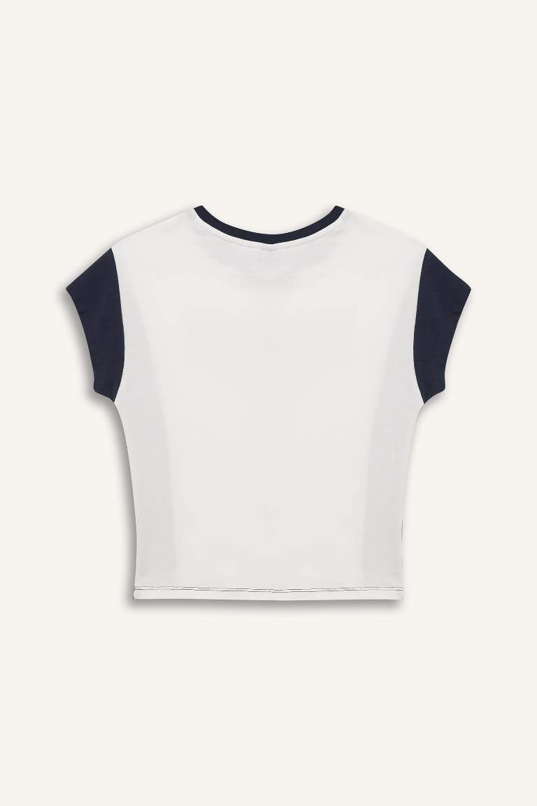 DeFactoFit NBA Brooklyn Nets Slim Fit Dar Kesim Bisiklet Yaka Kısa Kollu Tişört