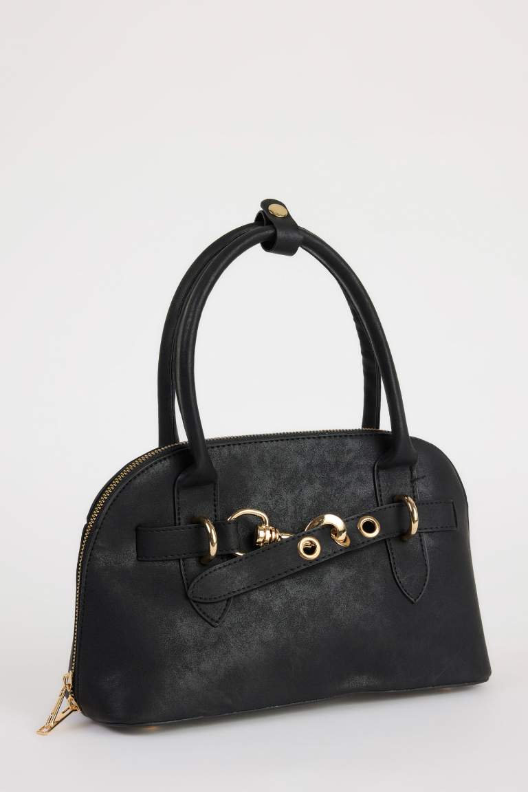 Woman Faux Leather Shoulder Bag