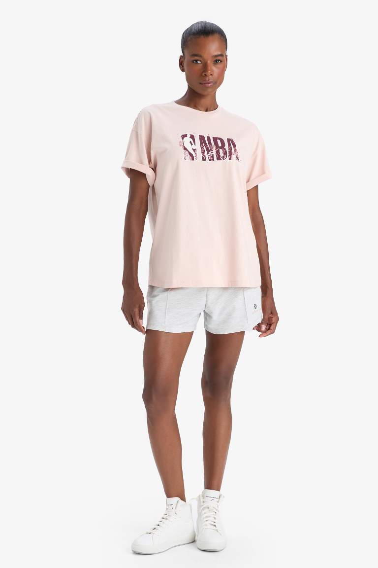 شورت NBA قصة عادية بساق قصير