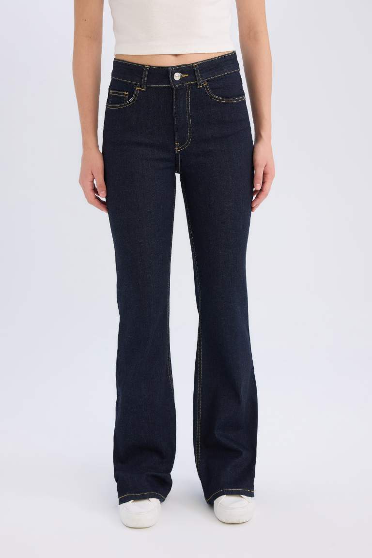 Mia High Waist Long Jeans