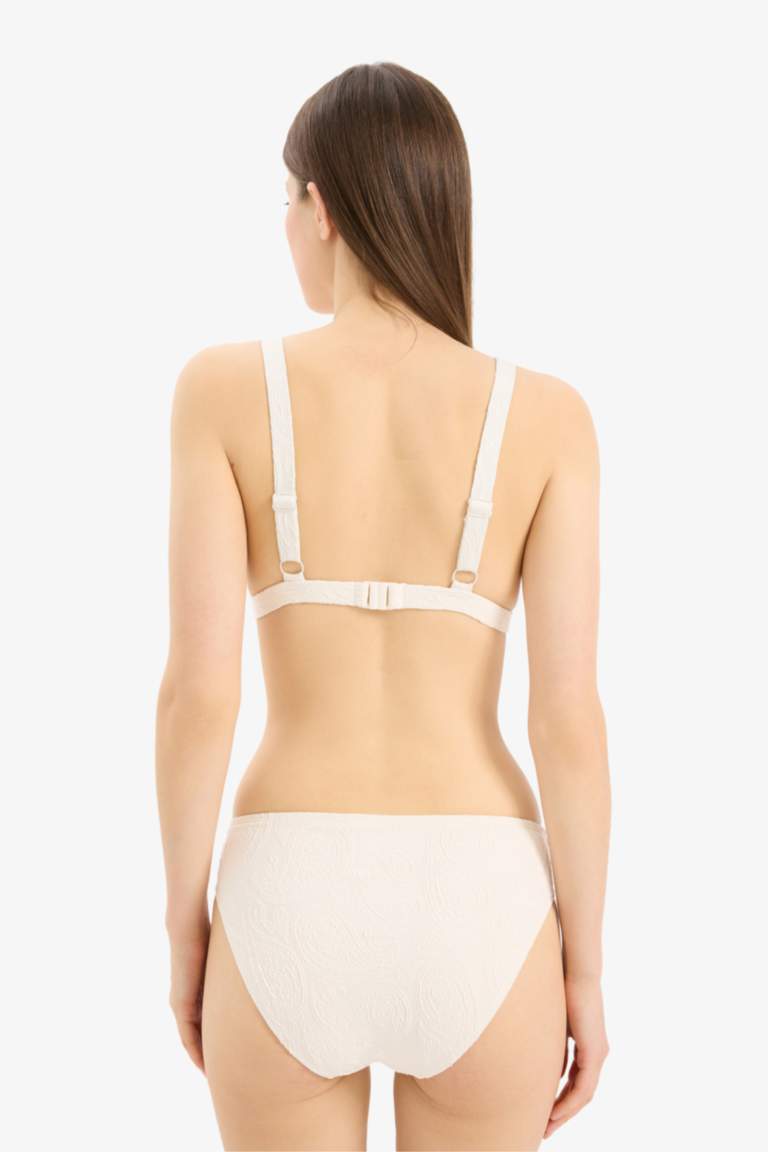 Regular Fit brode Bikini Bottom