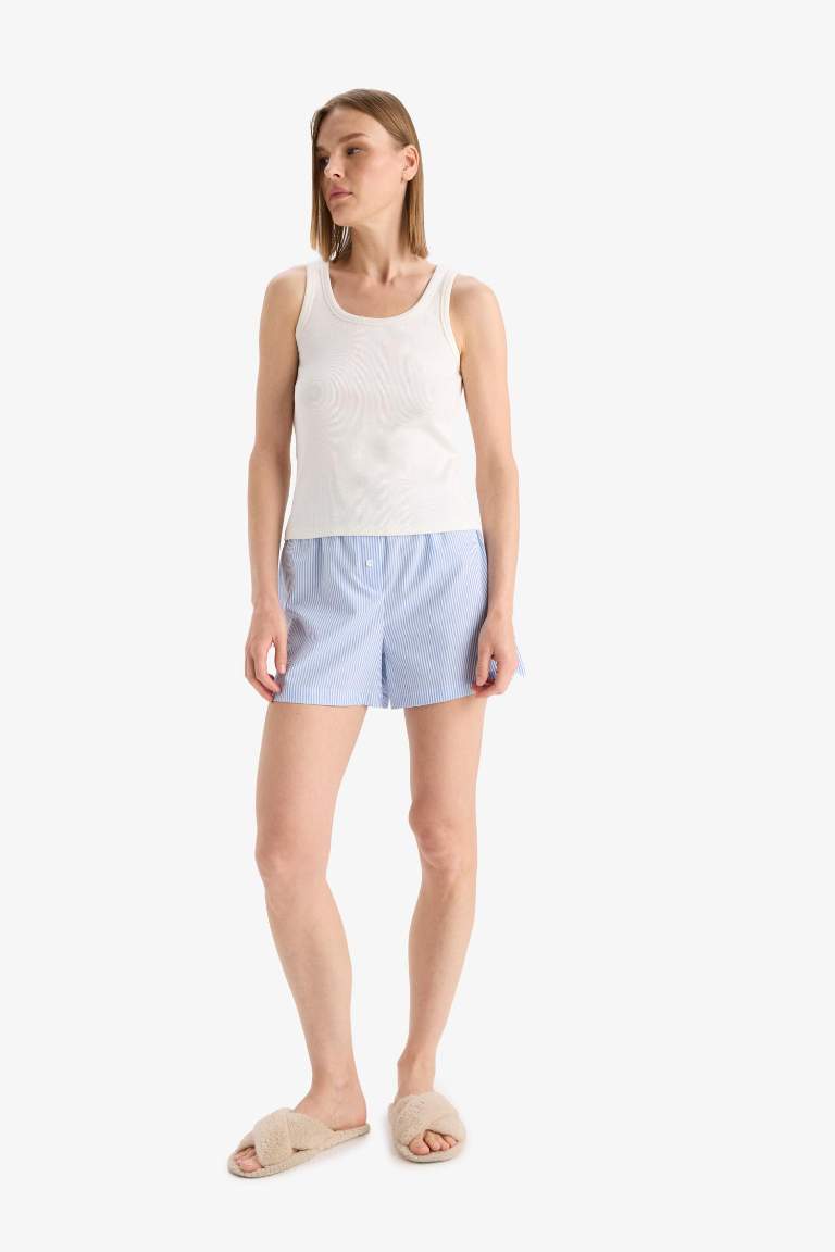Regular Fit Poplin 2'li Alt-Fall in Love