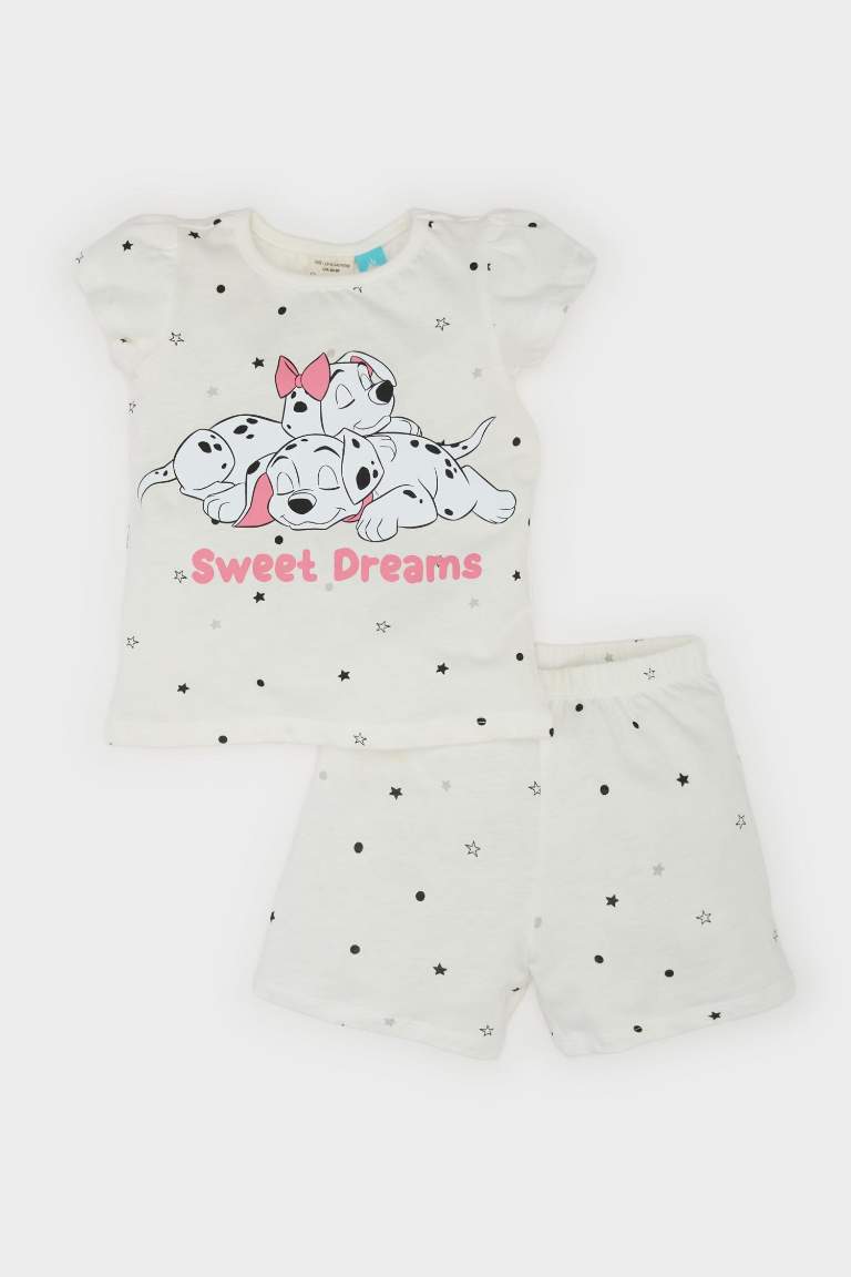 Детская пижама с короткими рукавами 101 Dalmatians для девочек