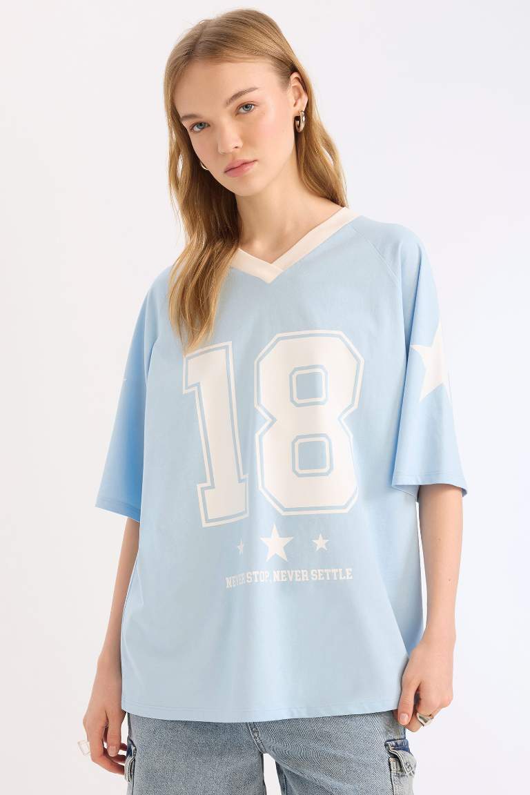 Oversize Fit Short Sleeve T-Shirt