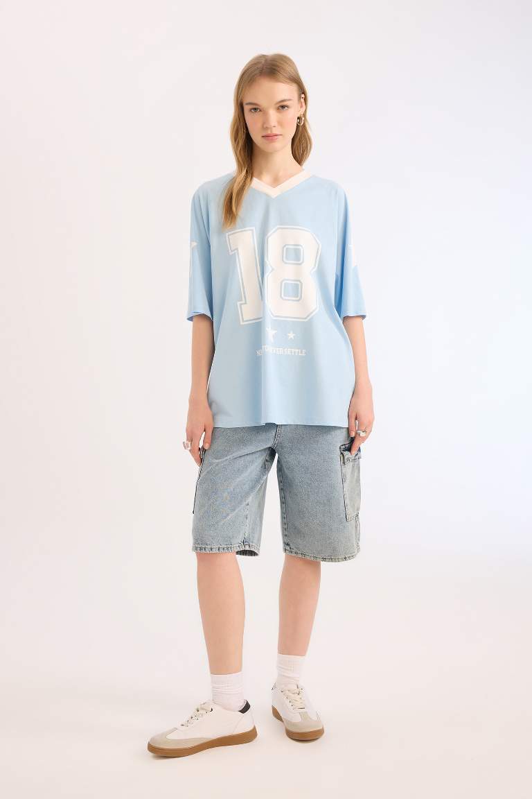 Oversize Fit Short Sleeve T-Shirt