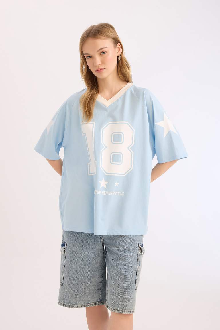 Oversize Fit Short Sleeve T-Shirt