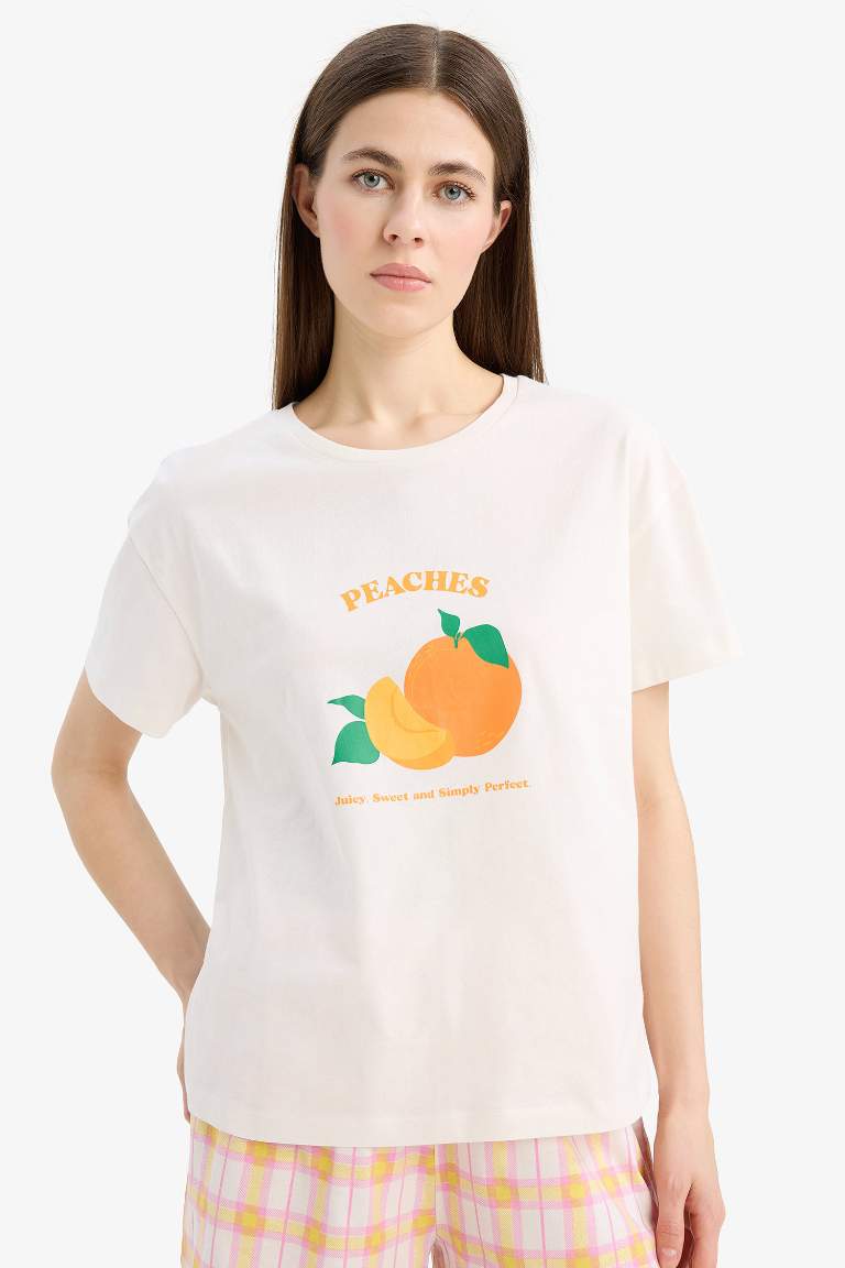 Комплект из 2 предметов с короткими рукавами — Regular Fit - Fall in Love