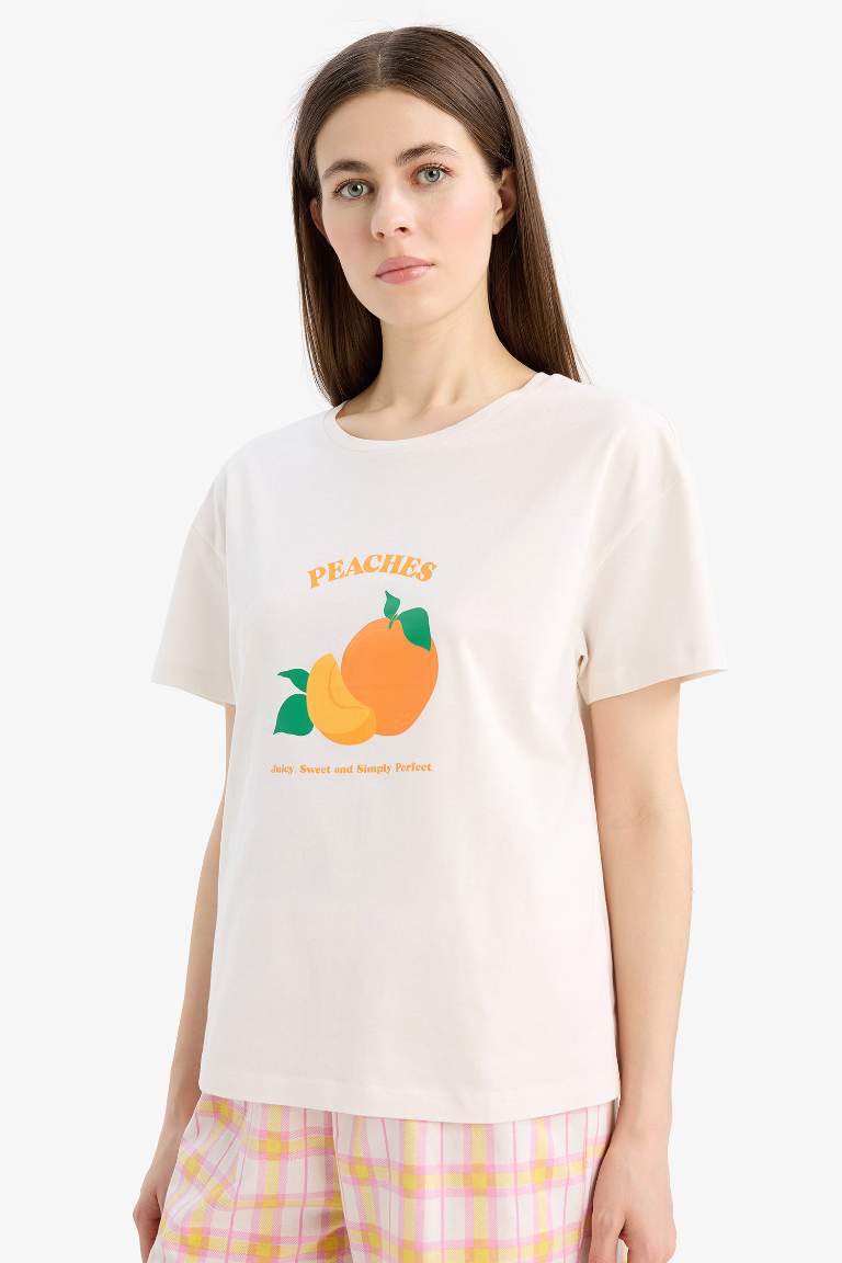Комплект из 2 предметов с короткими рукавами — Regular Fit - Fall in Love